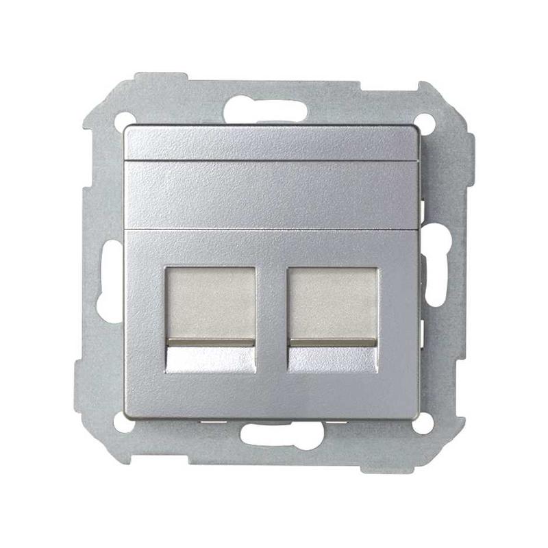 адаптер на 2 rj45 коннектора simon82 защ. шторки алюм. simon 82006-33 от BTSprom.by адаптер на 2 rj45 коннектора simon82 защ. шторки алюм. simon 82006-33 от BTSprom.by