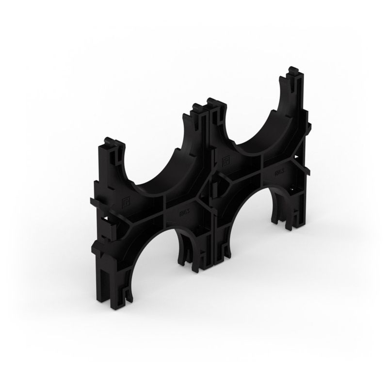 кластер двойной двухсторонний для двустен. труб d63мм промрукав pr13.02568 от BTSprom.by