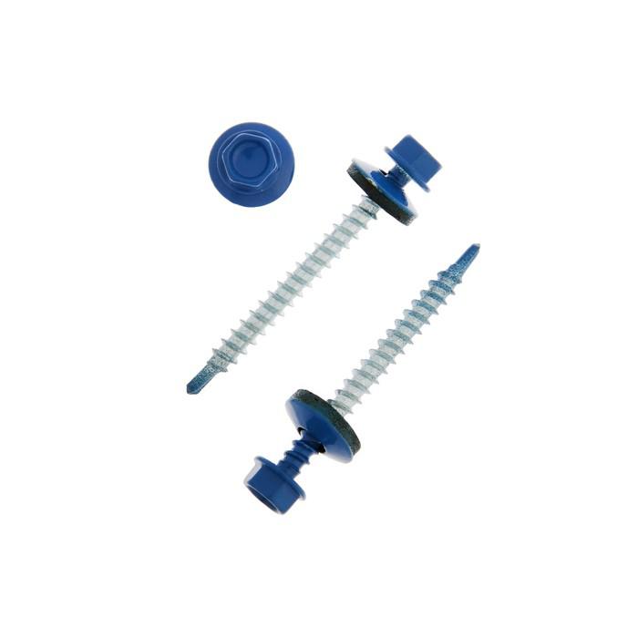 саморез кр 4.8х51 ral 5005 (уп.1000шт) tech-krep/zitar 905637 от BTSprom.by