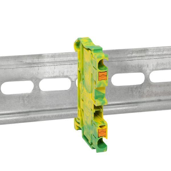  Колодка клеммная пружинная 2.5 Push-in земля EKF PIT-2.5-pe фото в каталоге от BTSprom.by