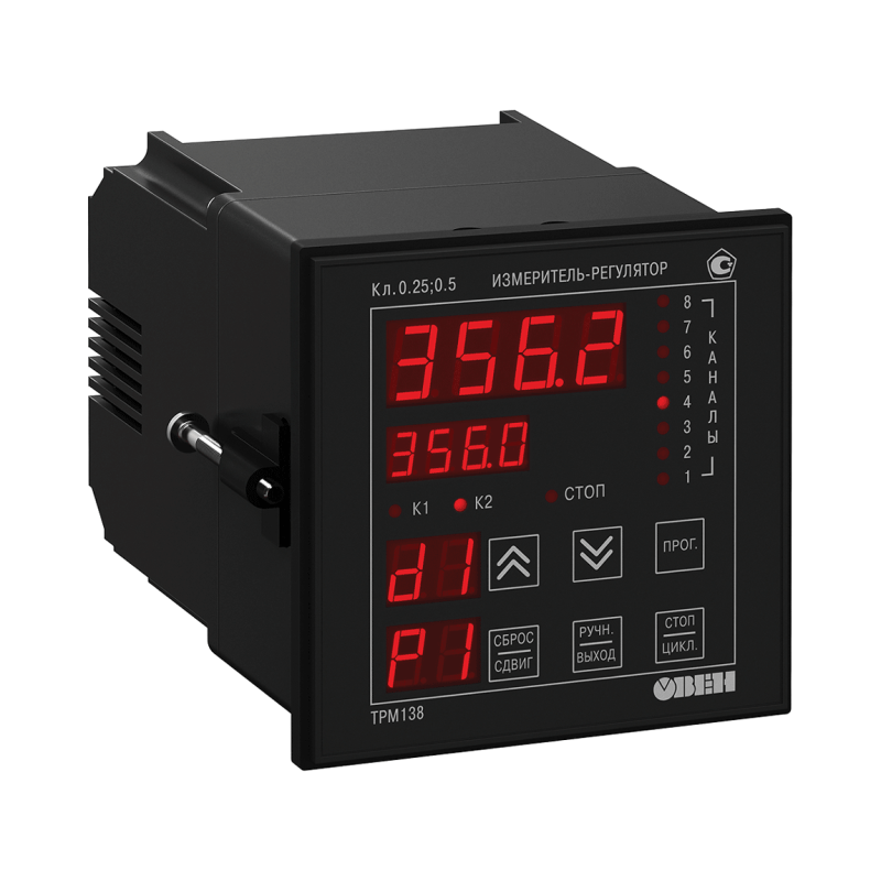 измеритель-регулятор универсальный восьмиканальный трм138-рррррруу овен 35525 от BTSprom.by