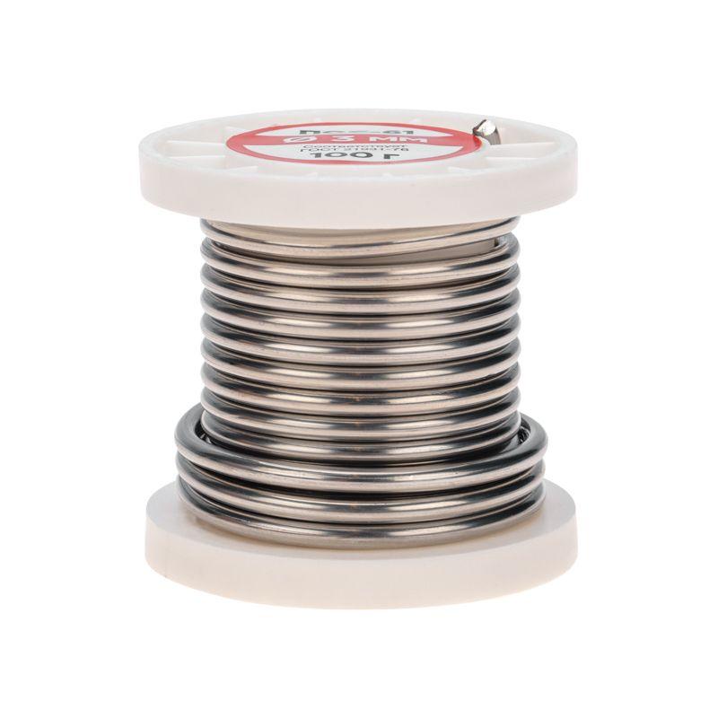  Припой катушка ПОС-61 без канифоли (d3.0мм 100гр) Rexant 09-3124 фото в каталоге от BTSprom.by