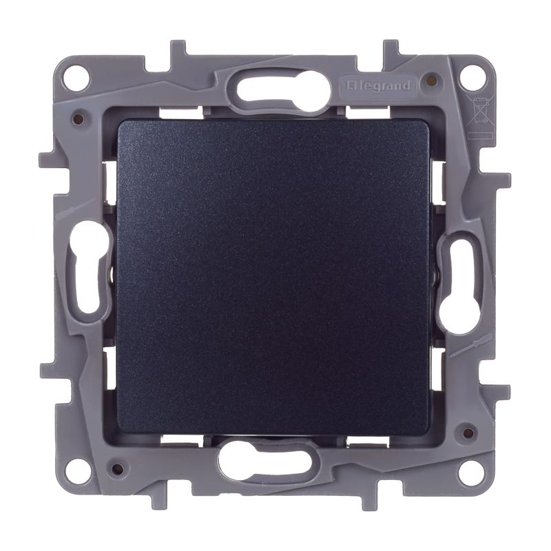  Переключатель перекрестный 1-кл. Etika 250В 10AX винт. зажимы антрацит IEK 672649 фото в каталоге от BTSprom.by