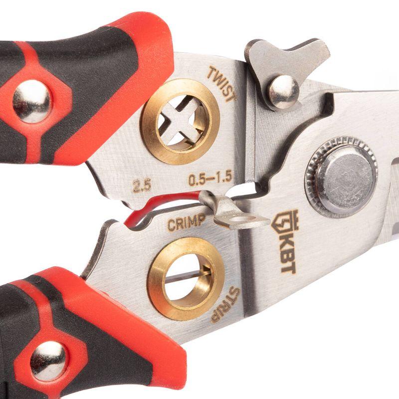  Инструмент для снятия изоляции WSS-02 ПРОФИ КВТ 102399 фото в каталоге от BTSprom.by