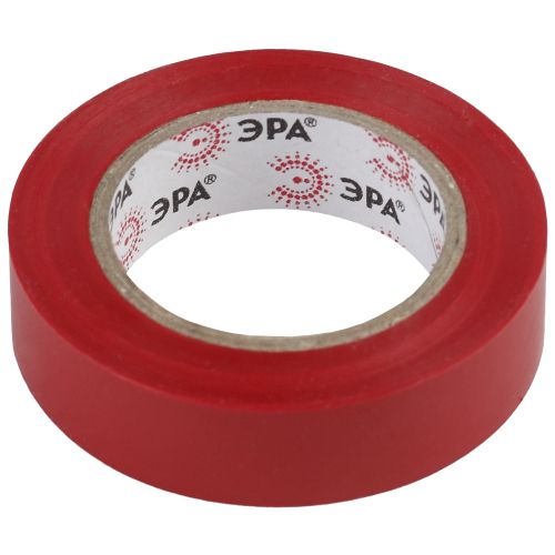  Изолента ПВХ 15ммх10м красн. ЭРА C0036556 фото в каталоге от BTSprom.by