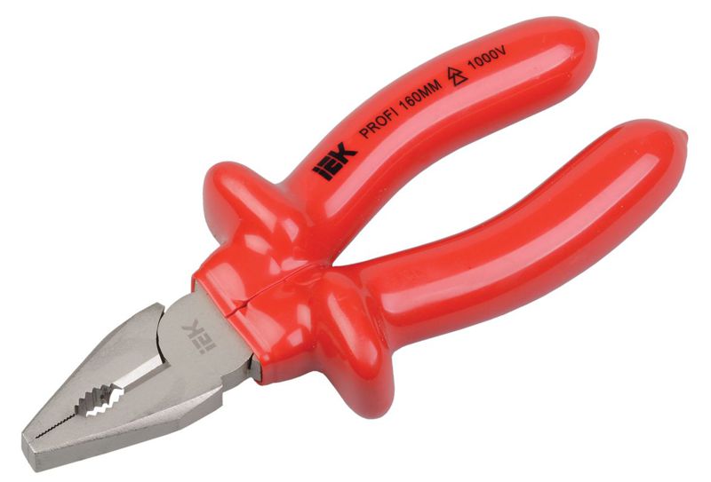 пассатижи profi 160мм 1000в iek tpl-3-160 от BTSprom.by