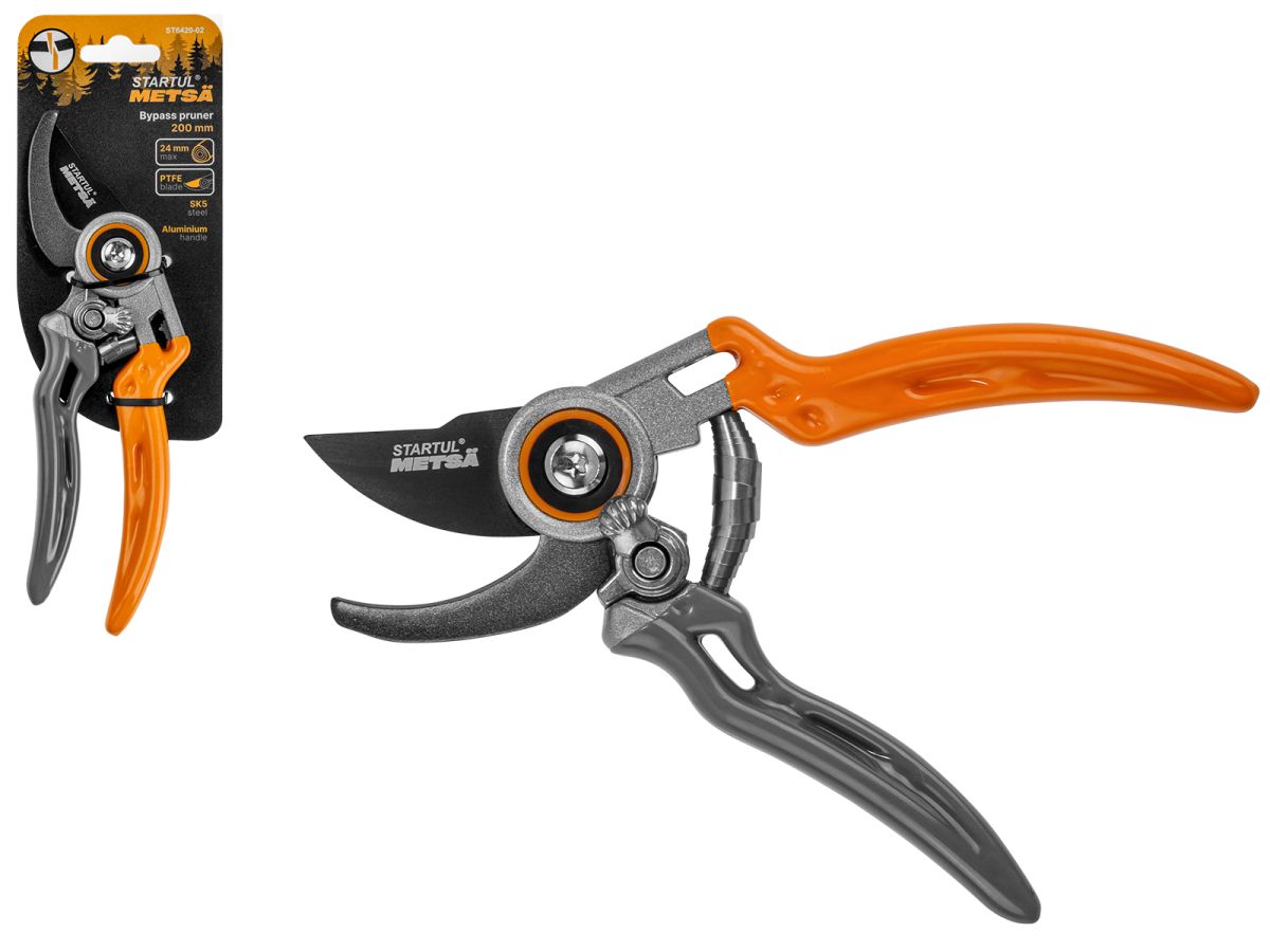 секатор плоскостной 20см startul metsa (st6420-02) (алюминиевый) st6420-02 от BTSprom.by