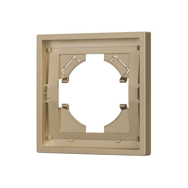 рамка 1-м frm-tendo-sfpl-1-gd пластик. зол. arlight 054643 от BTSprom.by