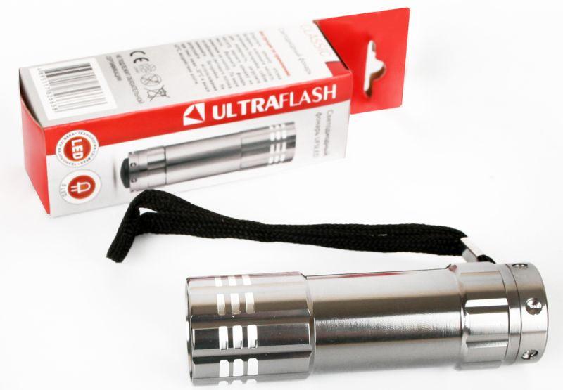 фонарь uf5led 3хr03 5led алюм. металлик (короб) ultraflash 7901 от BTSprom.by