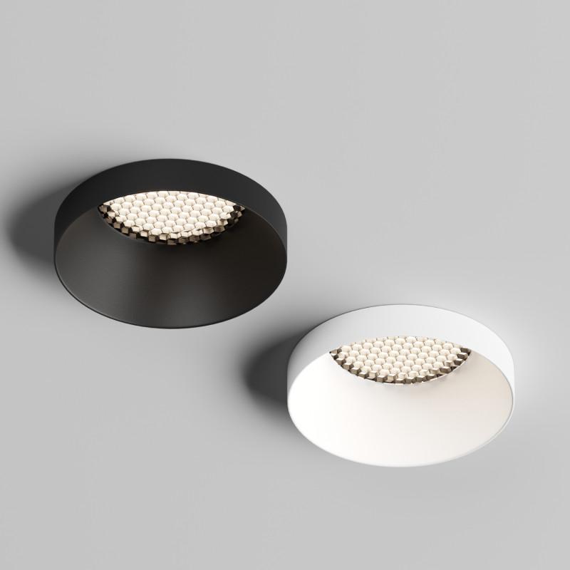  Светильник 50Вт GU10 IP20 встраив. алюм. черн. DENKIRS 680439 фото в каталоге от BTSprom.by