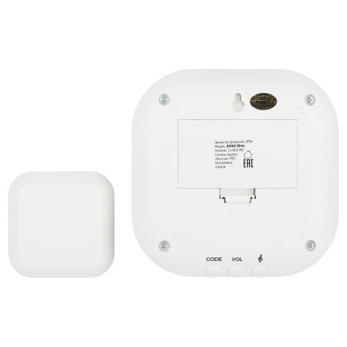  Звонок беспроводной дверной 36 мелодий BIONIC White бел. (в пакете) Эра Б0061074 фото в каталоге от BTSprom.by