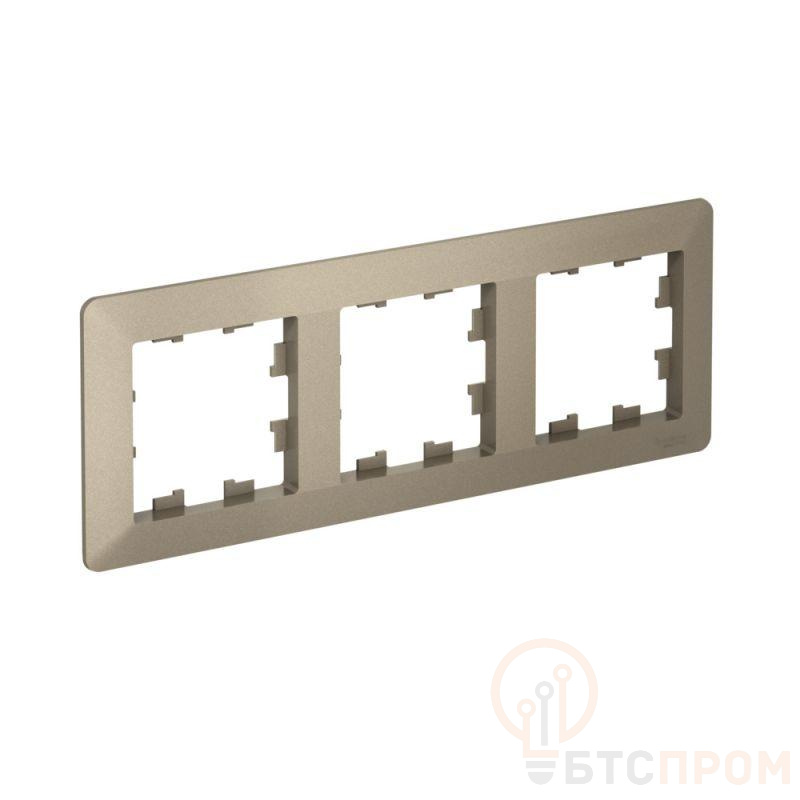 Рамка 3-м AtlasDesign Air шампань/дым. черн. SE ATN220503 фото в каталоге от BTSprom.by  Рамка 3-м AtlasDesign Air шампань/дым. черн. SE ATN220503 фото в каталоге от BTSprom.by