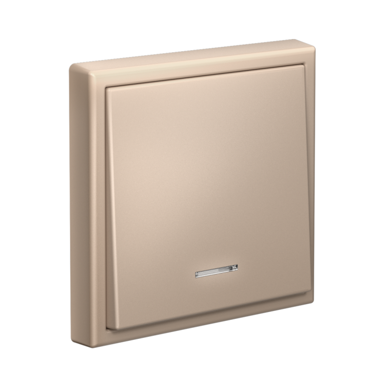  Выключатель 1-кл. ArtGallery 10AX с подсветкой быстрозажим. клем. механизм песочн. SE GAL001213S фото в каталоге от BTSprom.by