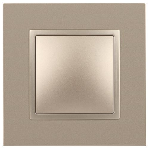  Переключатель перекрестный 1-кл. СП Elegance 14-1108-04 10А IP20 250В 10AX механизм шампань Эра Б0034260 фото в каталоге от BTSprom.by