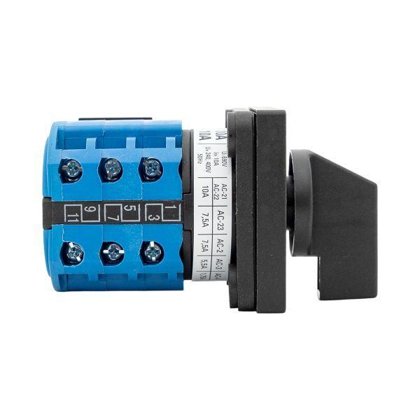  Переключатель кулачковый ПК-1-94 4п 10А для амперметра EKF pk-1-94-10 фото в каталоге от BTSprom.by