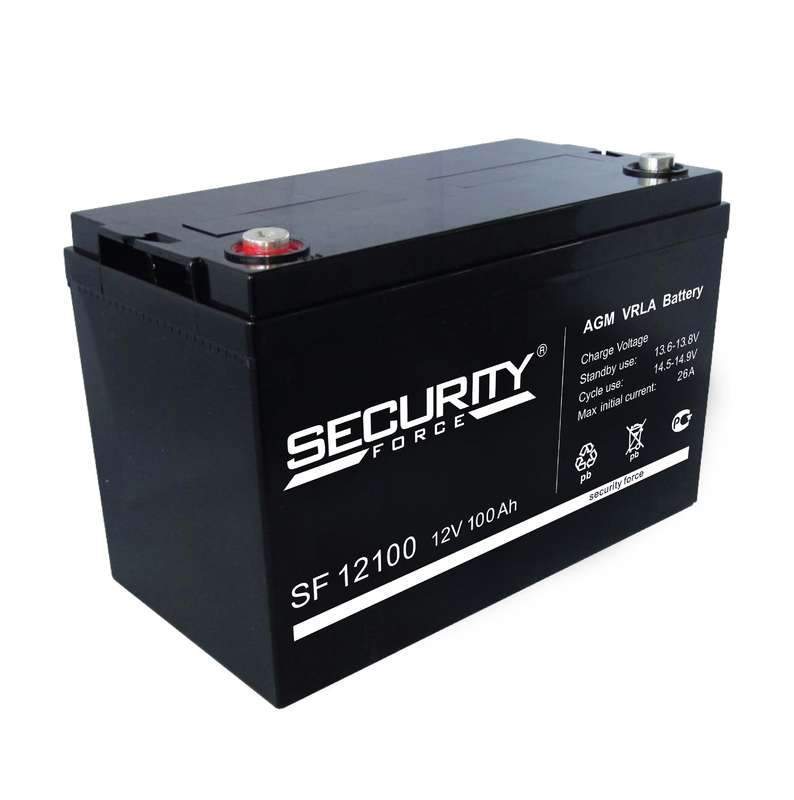 аккумулятор опс 12в 100а.ч security force sf 12100 от BTSprom.by