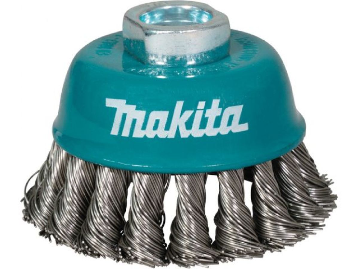 щетка д/шлиф.маш. проволочная чашечная 75 мм makita (для ушм, d 75 мм, толщ. проволоки 0,5 мм, m14x2) d-77497 от BTSprom.by