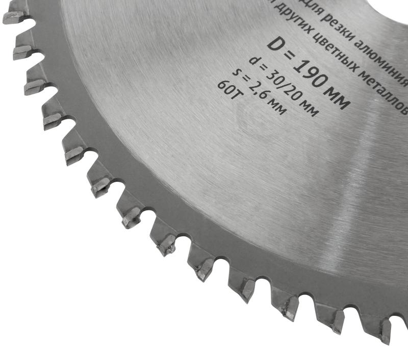  Диск пильный для циркулярных пил по алюм. 190х30/20х60T FIT 37788 фото в каталоге от BTSprom.by