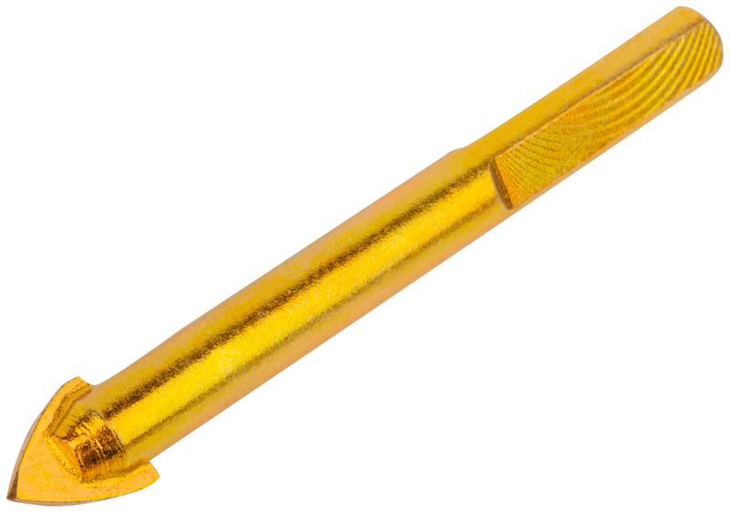  Сверло универсальное по кафелю стеклу керамограниту бетону кирпичу 12х85мм трехгранный хвостовик КУРС 35177 фото в каталоге от BTSprom.by