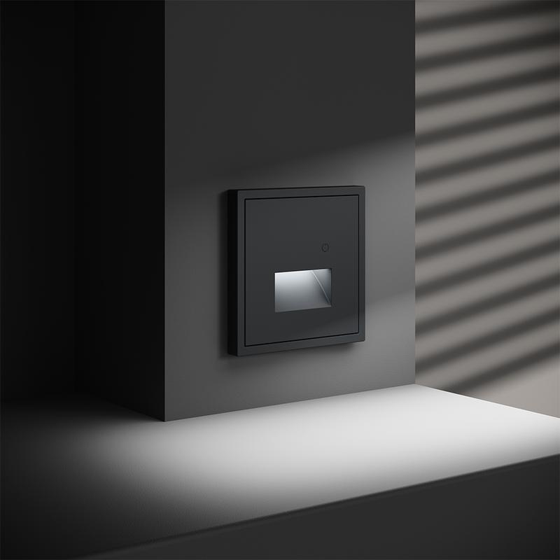  Подсветка светодионая СП S70 с датчиком механизм графит Voltum VLS070707 фото в каталоге от BTSprom.by