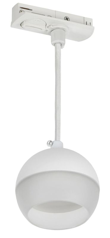 светильник 4119 декоративный трековый подвесной gx53 бел. iek lt-ucb0-4119-gx53-1-k01 от BTSprom.by