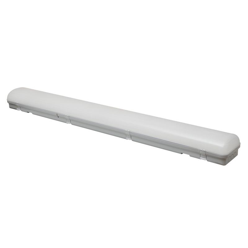 светильник светодиодный промышленный uly-k70n 40вт/6000к/l126 ip65 white дневной (6000к) 4800лм 1265х124х90мм tm корпус бел. uniel ul-00012531 от BTSprom.by