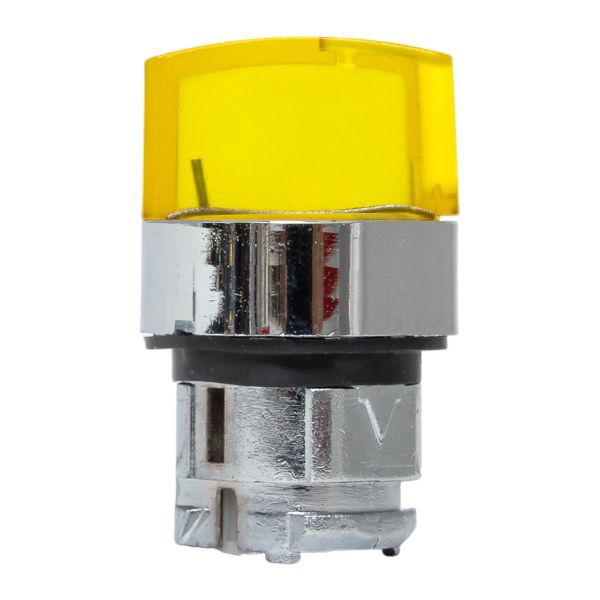  Механизм переключателя исполнительный ХB4 желт. на 2 положения возвратный без фиксации с подсветкой с короткой ручкой PROxima EKF XB4BD2L-Y фото в каталоге от BTSprom.by