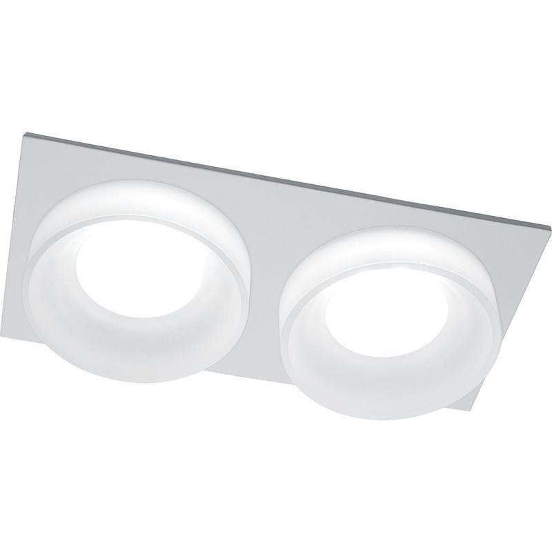 светильник потолочный встраиваемый mr16 g5.3 бел. dl2902 feron 41135 от BTSprom.by