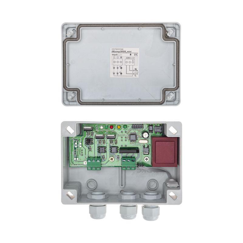  Контроллер для LED лент 230В 1050Вт 3 кан.х1.6А 20 прогр. ДУ IP54 Neon-Night 143-304 фото в каталоге от BTSprom.by