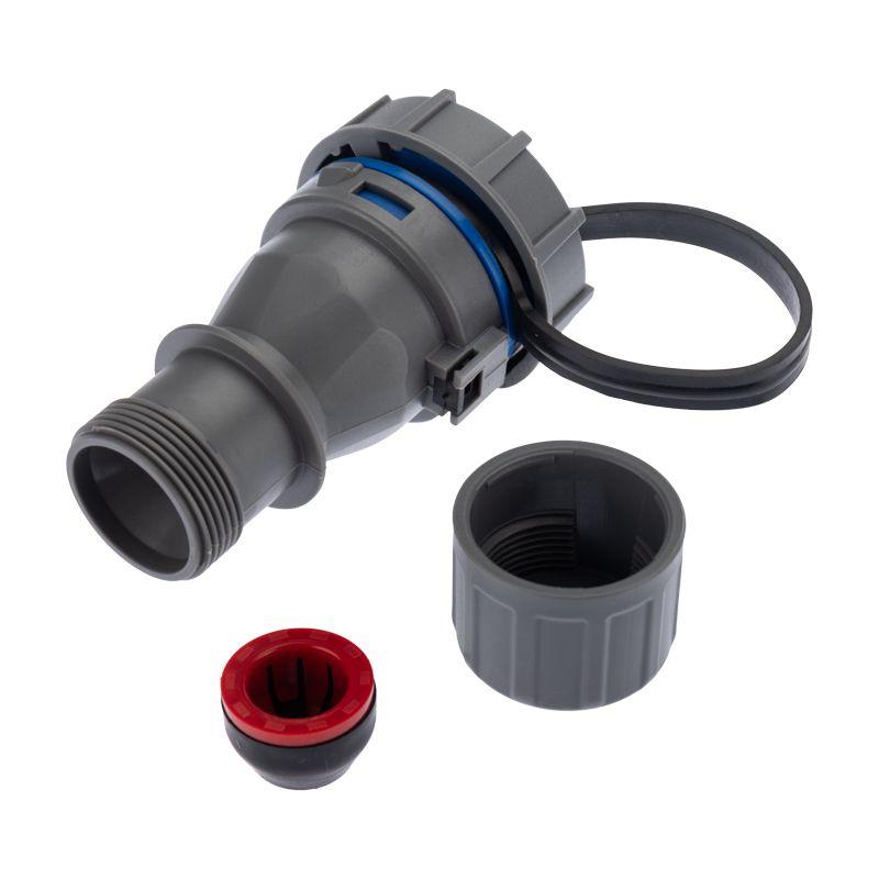  Розетка кабельная переносная влагозащищенная 16А 2Р+РЕ IP68 Rexant 111-121 фото в каталоге от BTSprom.by