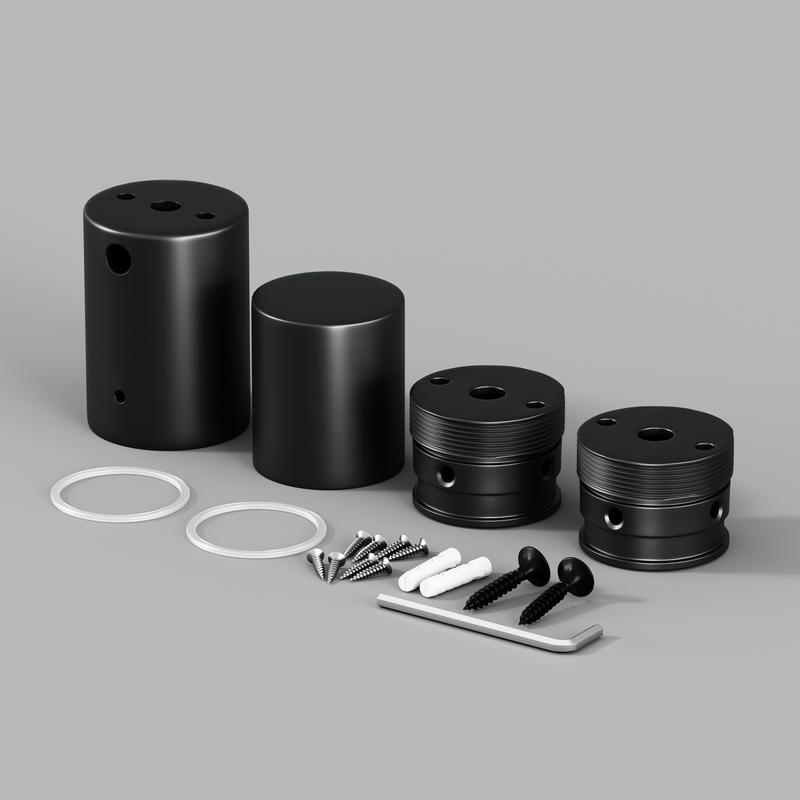  Набор для вертикального накладного монтажа LNM-D25-CS-B Maytoni 20312 фото в каталоге от BTSprom.by