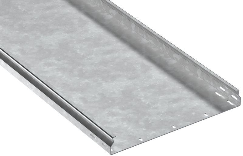 Лоток листовой неперфорир. 50х400 L3000 сталь 2.0мм HDZ ESCA 7 IEK CLN10-050-400-200-3-M-HDZ от BTSprom.by