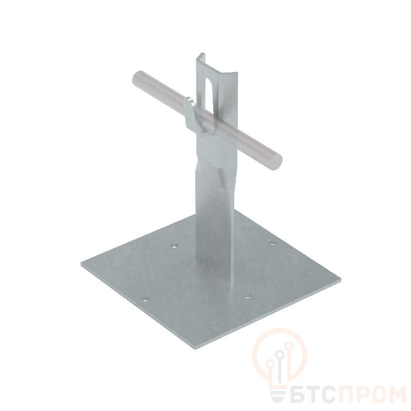 Держатель зажимной приклеиваемый PDZ-H150-D5-8 HD для прутка d5-8мм H=150мм сталь гор. оцинк. КМ MA0261 фото в каталоге от BTSprom.by  Держатель зажимной приклеиваемый PDZ-H150-D5-8 HD для прутка d5-8мм H=150мм сталь гор. оцинк. КМ MA0261 фото в каталоге от BTSprom.by