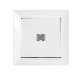 выключатель 1-кл. сп 10а ip20 с подсветкой бел. bylectrica с1 10-813 от BTSprom.by