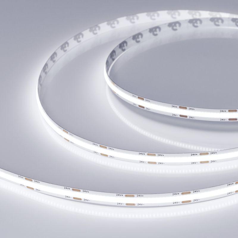 лента светодиодная cob-x544-8mm 24v white 6000к 11.5вт/м ip20 csp (уп.5м) arlight 031902(2) от BTSprom.by
