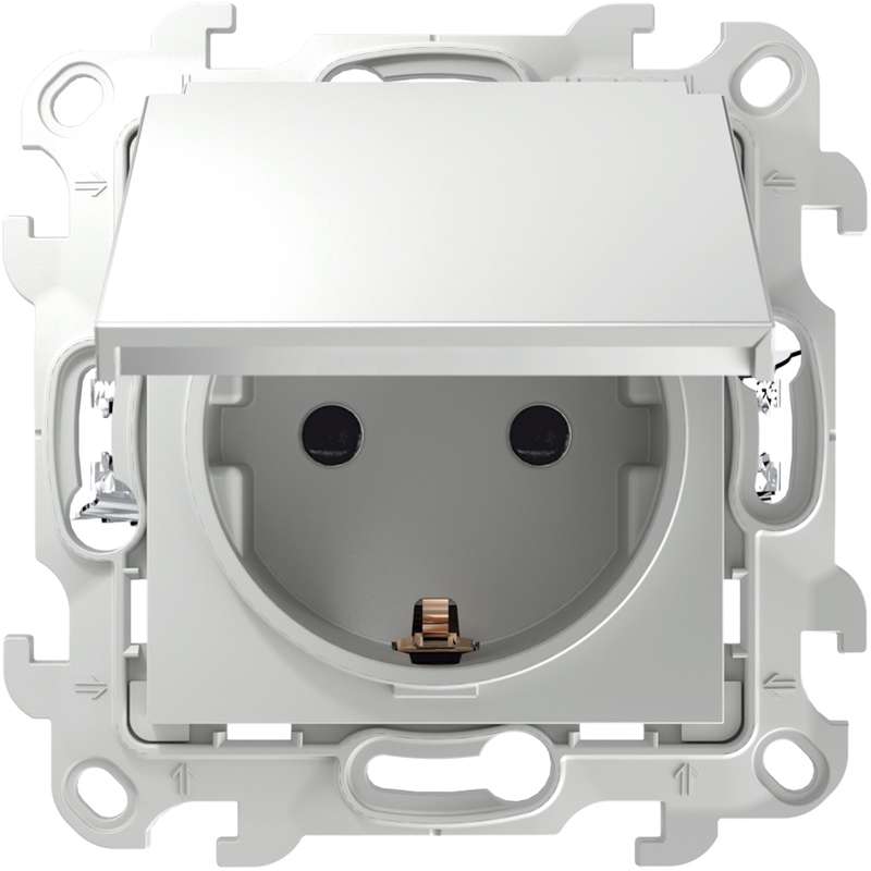 розетка 1-м сп simon 24 16а ip44 2p+e push&go механизм бел. simon 2420448-030 от BTSprom.by