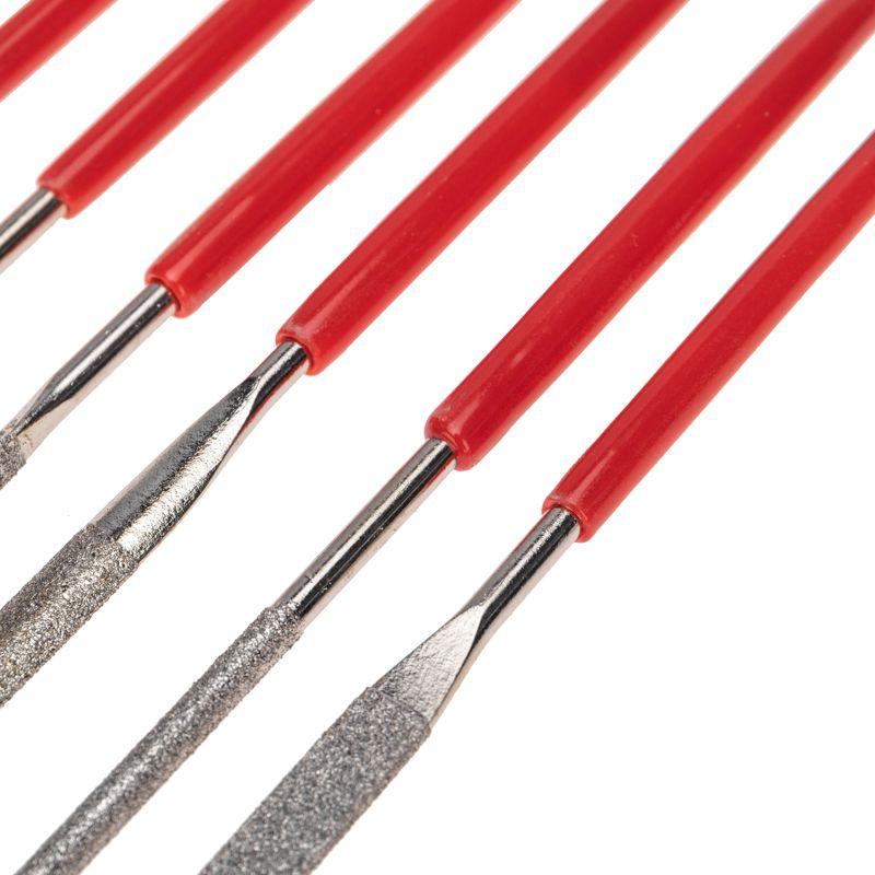  Набор надфилей алмазных 140х70х3мм Kranz KR-12-4115 фото в каталоге от BTSprom.by