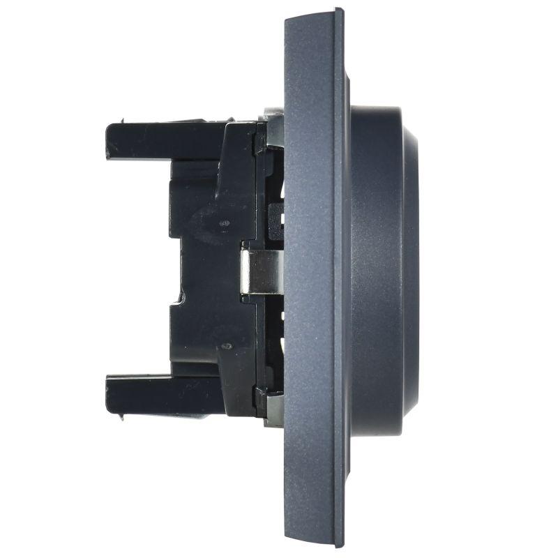  Розетка 2-м СП BRITE РС12-3-БрМ 16А в сборе с заземл. без защ. шторок маренго IEK BR-R21-16-K35-F фото в каталоге от BTSprom.by