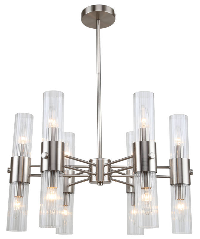 люстра delia 3146-312 12хe14 40вт модерн rivoli б0055502 от BTSprom.by