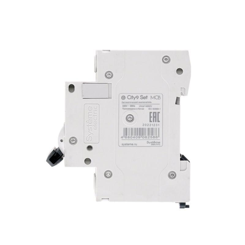  Выключатель автоматический модульный 4п C 16А 4.5кА City9 Set 400В SE C9F34416 фото в каталоге от BTSprom.by