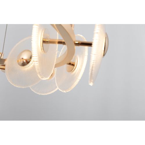  Люстра светодиодная Helena 6134-101 LED 30Вт 3000К дизайн Rivoli Б0061977 фото в каталоге от BTSprom.by