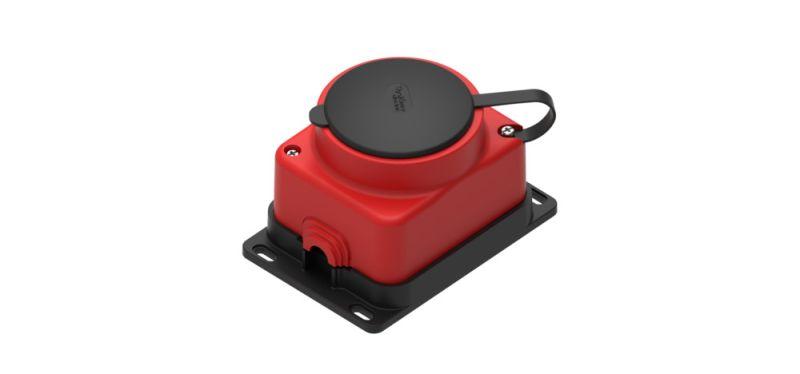 розетка оп multiset 16а 2p+e 250в ip44 каучук красн. se mst4403rd от BTSprom.by