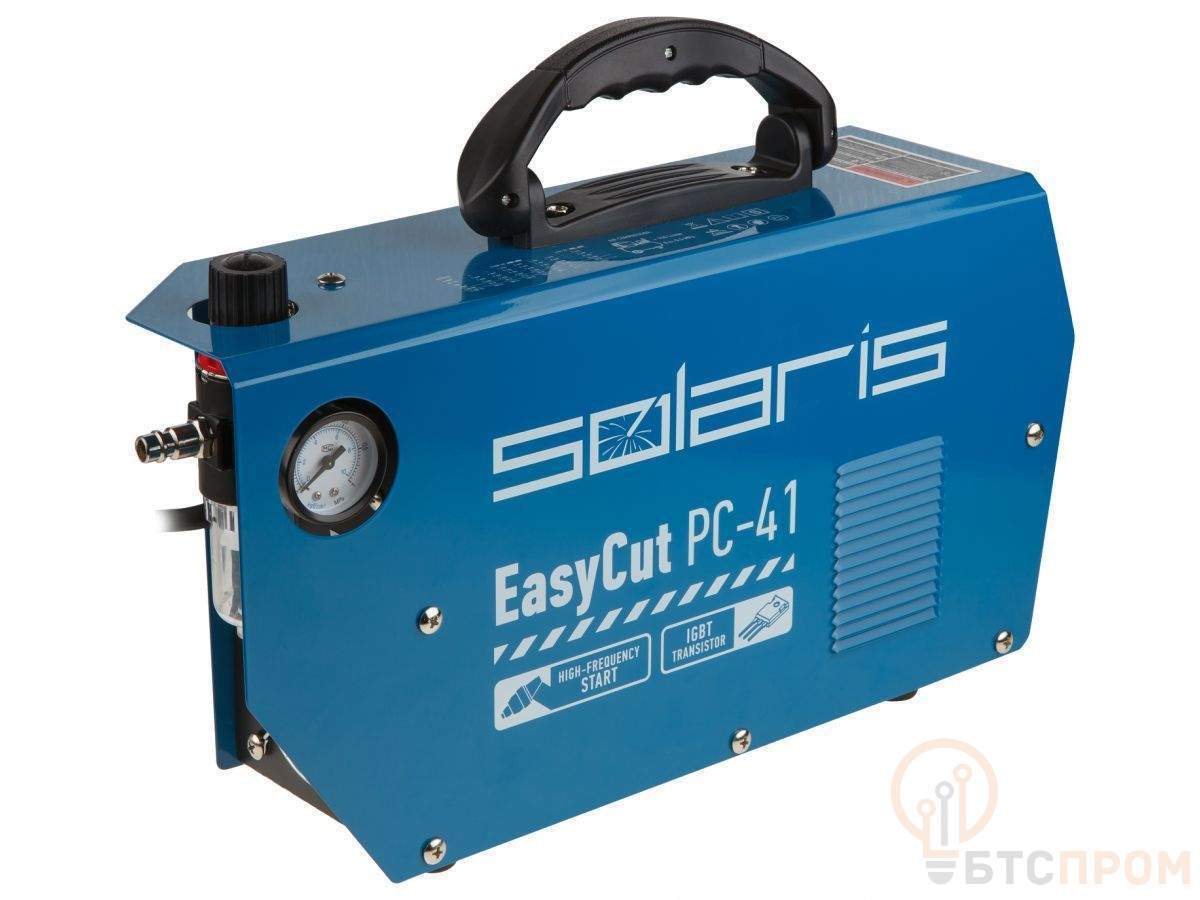  Плазморез Solaris EasyCut PC-41 (230 В, 15-40 А, Высоковольтный поджиг) фото в каталоге от BTSprom.by