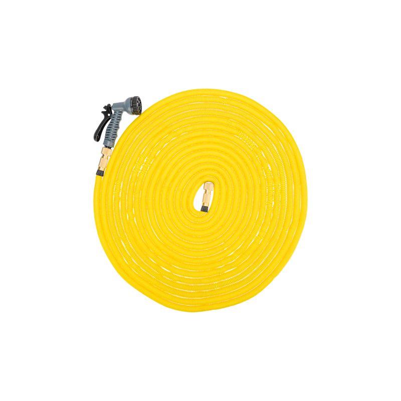  Набор поливочный растягивающийся шланг 20м пистолет 7 режимов соединитель латунь ЧЕТЫРЕ СЕЗОНА 62-0319-F фото в каталоге от BTSprom.by