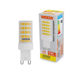 лампа светодиодная 11вт 3000к g9 wolta wstd-jcd-11w3kg9-c от BTSprom.by
