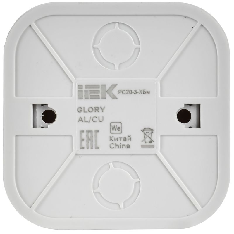  Розетка ОП GLORY РС20-3-ХБм 16А с заземл. без защ. шторок бел. матов. IEK ERH11-K01M-16 фото в каталоге от BTSprom.by