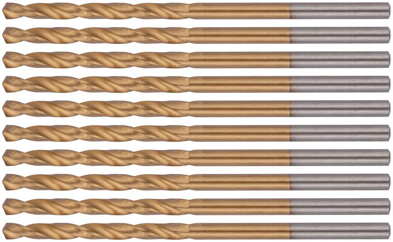  Сверло HSS по металлу титановое покрытие 2.5мм (уп.10шт) FIT 34125 фото в каталоге от BTSprom.by