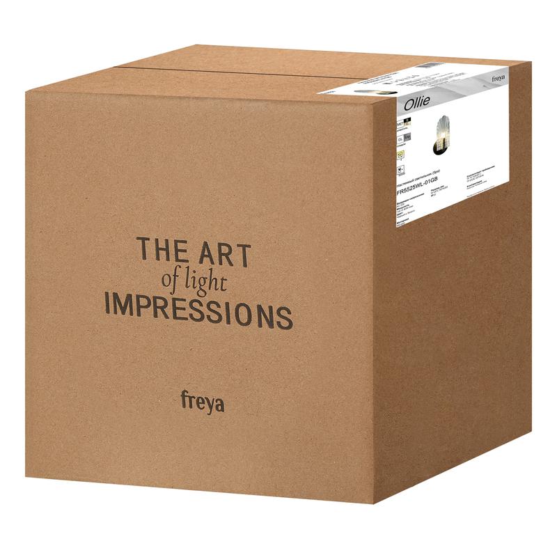  Светильник Ollie 1х40Вт E14 IP20 бра настен. Freya FR5525WL-01GB фото в каталоге от BTSprom.by