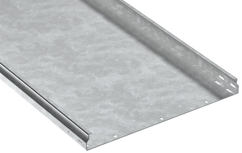 Лоток листовой неперфорир. 50х500 L2500 сталь 1.5мм HDZ ESCA 7 IEK CLN10-050-500-150-D25-HDZ от BTSprom.by