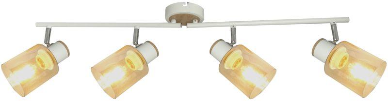 светильник jamilly 7057-704 40вт 4хe27 настен./потолочн. спот поворотн. rivoli б0054663 от BTSprom.by